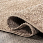JONATHAN Y Haze Solid Low-Pile Beige Indoor Area Rug 3x5, Minimalist, - Image 4