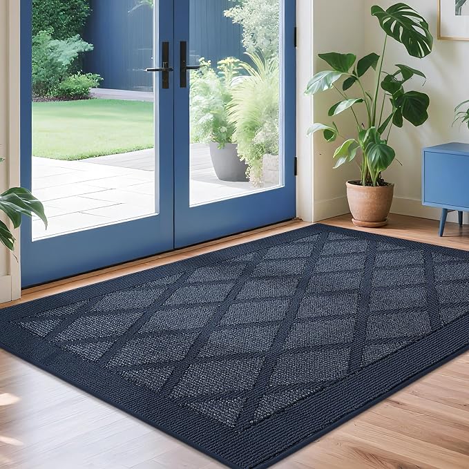 COSY HOMEER Non-Slip Door Mat 36"x60", Entryway Rugs Low Profile Absorbent Dirt - Image 9