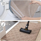 LUMI Indoor Door Mat, Absorbent Non-Slip Thin Doormat, Washable Door Mats - Image 8