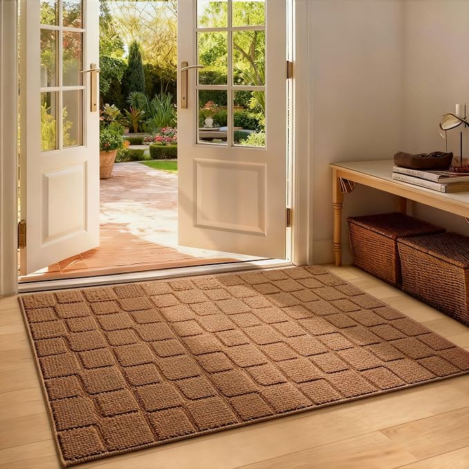 Large Front Door Mat Outside Entrance, Outdoor Indoor Door Mats by Unknown