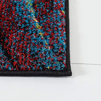 SAFAVIEH Glacier Collection 10'6" x 14' Red/Green GLA126Q Modern Abstract - Image 3