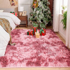 Andency Soft Area Rugs for Living Room Bedroom, 4x6 Fluffy Shaggy Bedside Rug - Image 3