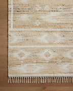 Loloi Angela Rose Rivers Collection RIV-04 Natural/Ivory 3'-6" x 5'-6" - Image 7