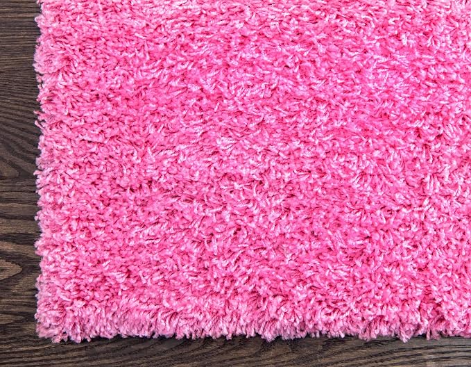 Unique Loom Solid Shag Collection Area Rug - Image 8