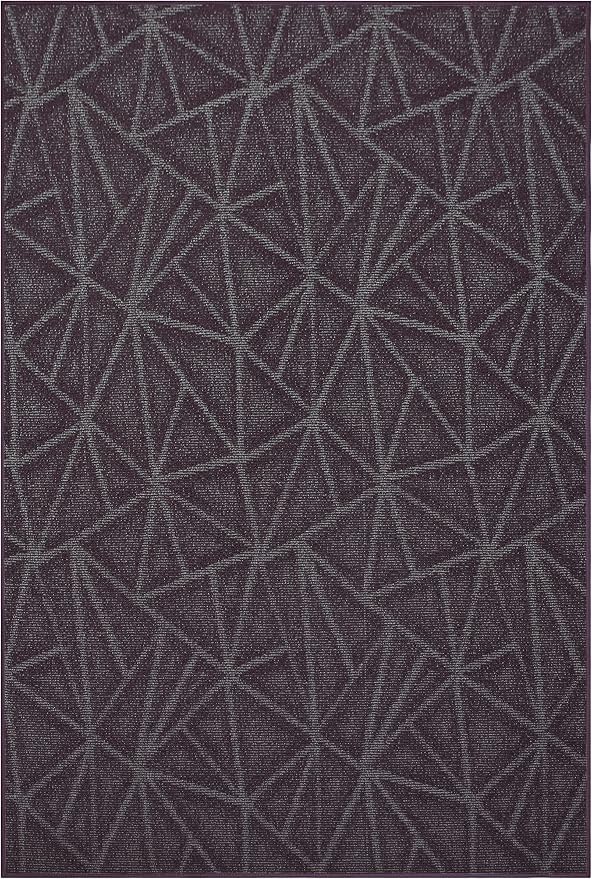 Furnish my Place Geometrical Pattern Indoor/Outdoor Refine Purple Rug, Abstract by FurnishMyPlace