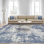 10x14 Area Rugs Living Room: Washable Large Abstract Modern Soft Rug Stain - Image 5