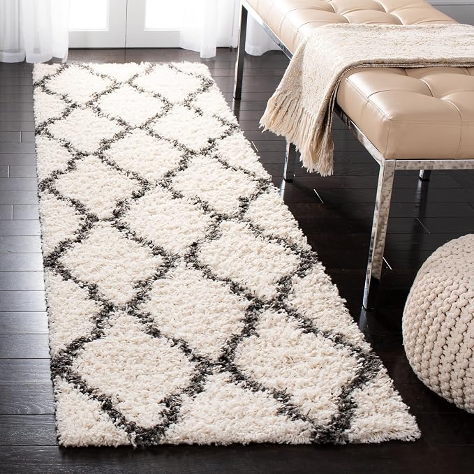 SAFAVIEH Dallas Shag Collection Runner Rug - Image 2