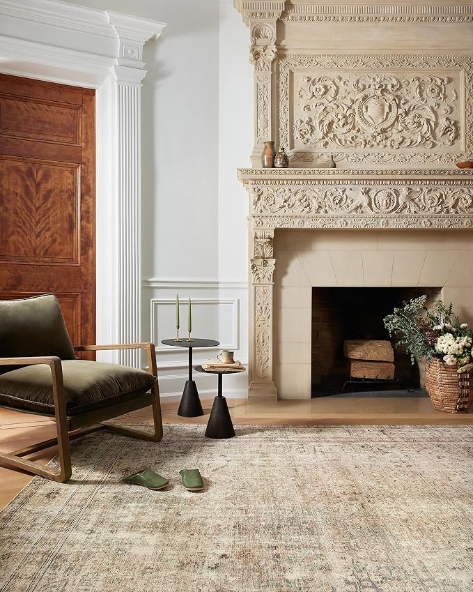 Loloi Margot Collection MAT-01 Antique/Sage 5'-0" x 7'-6" Area Rug feat. - Image 4