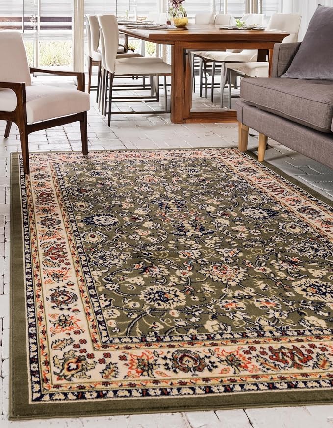 Unique Loom Sialk Hill Collection Area Rug - Image 5