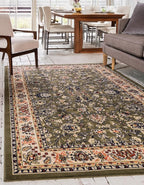 Unique Loom Sialk Hill Collection Area Rug - Image 4