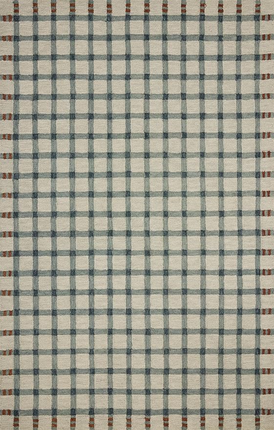 Loloi Magnolia Home by Joanna Gaines Waylon Collection WAY-02 Spa/Brick 2'-6" x - Image 2