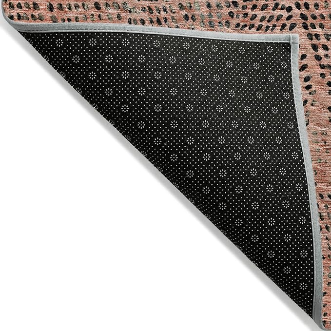 Addison Rugs Chantille ACN591 Salmon 1'8" x 2'6" Indoor Outdoor Area Rug - Image 4
