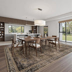Washable 6x9 Area Rug for Living Room, Carpet for Bedroom Dining Room, Non - Image 5