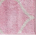 Rugs.com Lattice Frieze Collection Rug – 8' x 10' Light Pink Medium Rug Perfect - Image 8