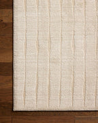 Loloi Chris Loves Julia Calvin Collection CLV-02 Ivory/Oatmeal 2'-3" x 3'-10" - Image 7