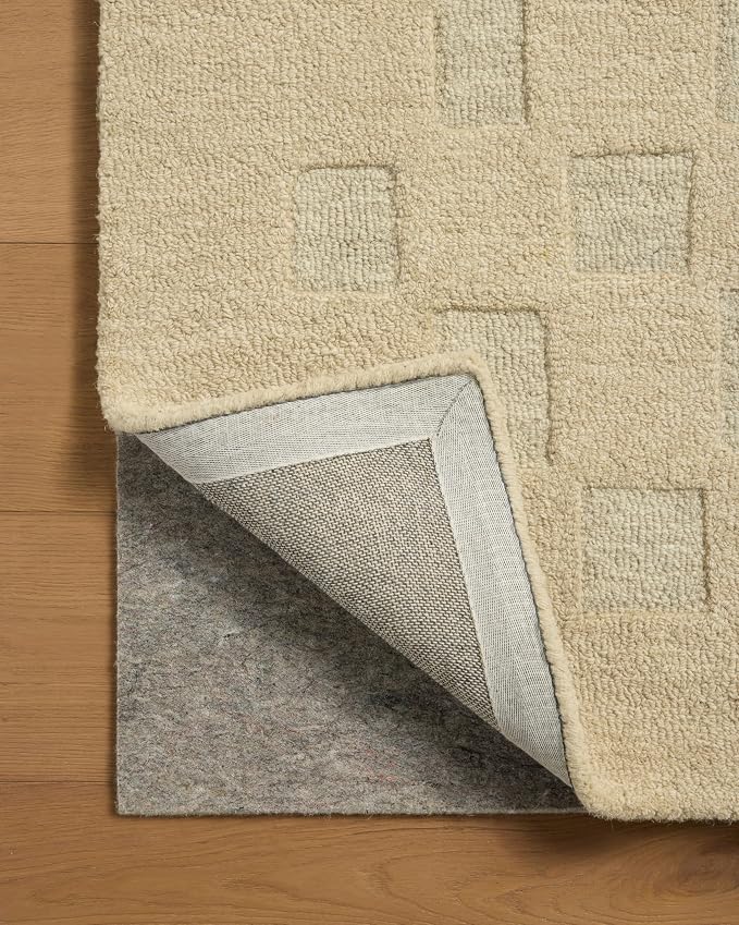 Loloi Leanne Ford Craven Collection CVN-04 Oatmeal/Dove 9'-3" x 13' Area Rug - Image 7