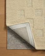 Loloi Leanne Ford Craven Collection CVN-04 Oatmeal/Dove 9'-3" x 13' Area Rug - Image 7
