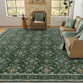 WITSHOCK Living Room Area Rugs 12x15: Soft Non-Slip Backing Washable Rugs by WITSHOCK