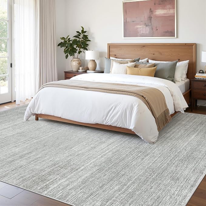 Art&Tuft Washable Rugs 9x12, Low Pile Area Rugs 9x12 Living Room - Image 4