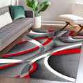 Persian Area Rugs 2305 Gray 5x7 Abstract Area Rug, 5 x 7 ft by Unknown