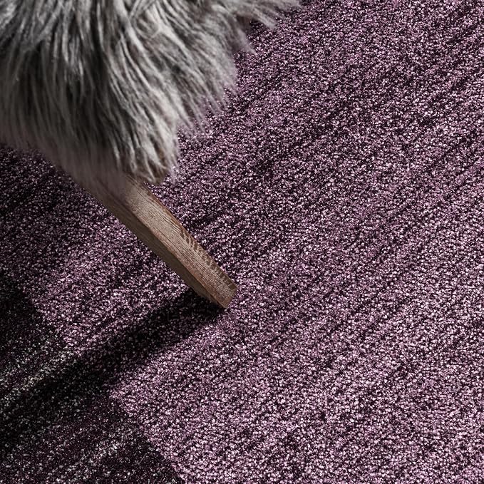 Rugs.com Angelica Collection Rug – 8 Ft Square Violet Medium Rug Perfect - Image 7