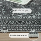 2x6 Washable Kitchen Runner Rug - Image 3