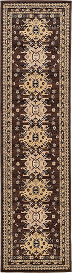 Unique Loom Taftan Collection Border Geometric Tribal Inspired Design Area Rug - Image 10