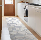 Well Woven Custom Size Hallway & Stair Runner- Harlow Harmony Ivory/Grey 27 - Image 5