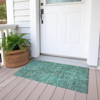 Addison Rugs Chantille ACN591 Teal 1'8" x 2'6" Indoor Outdoor Area Rug - Image 6