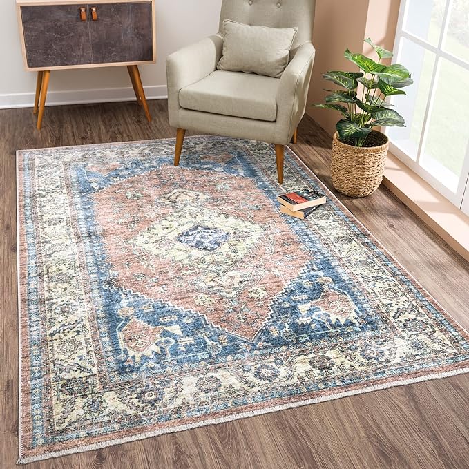 Bloom Rugs Caria Washable Non-Slip 8x10 Rug by BloomRugs