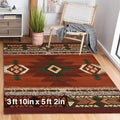 YHSF South West Native American Area Rug C318 by YourHomestyleFashion