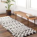 Livabliss Hapsburg Moroccan Shag Runner Area Rug, Dark Brown by Livabliss