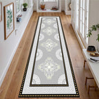 Boho Long Runners Carpet, Modern Geometric Bohemian Print - Image 3