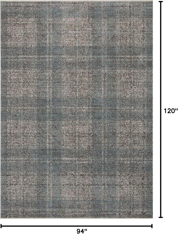 Loloi Angela Rose Ember Collection EMB-09 Denim/Charcoal 7'-10" x 10' Area Rug - Image 2