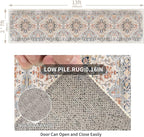 Enkor Runner Rugs for Hallway, 2.6x13 Washable Soft Non Slip Floor Rugs for - Image 2