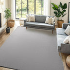 Shilucheng Wool Rug 4.7x7 Non-Slip, Blend 80% Wool and 20% Cotton Rugs by Shilucheng