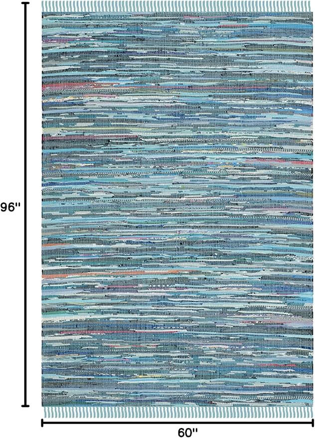 SAFAVIEH Rag Rug Collection Area Rug - Image 2