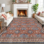 LUMI Washable Area Rug 5x8 for Living Room, Ultra Soft Stain Resistant Carpet by LUMI