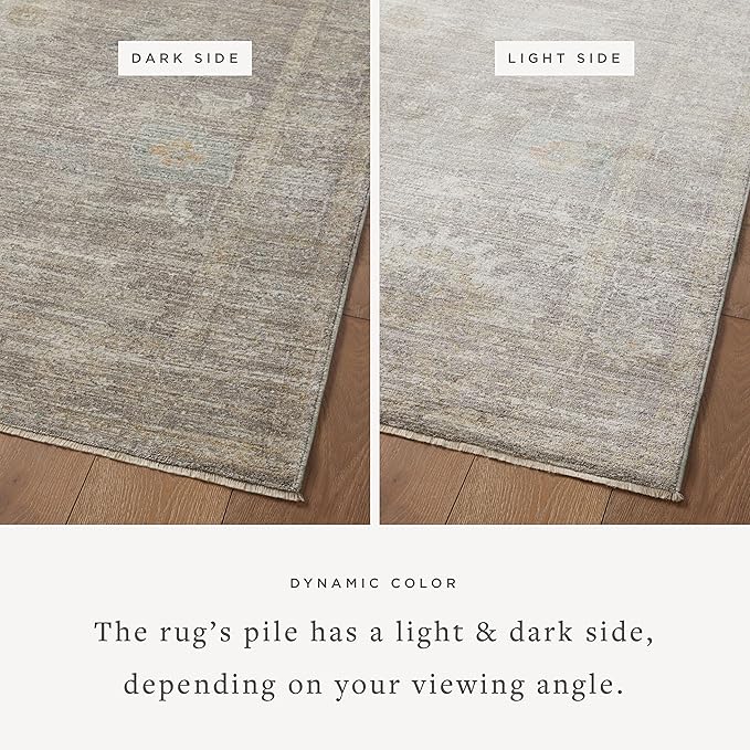 Loloi Magnolia Home by Joanna Gaines Millie Collection MIE-05 Stone/Natural - Image 3