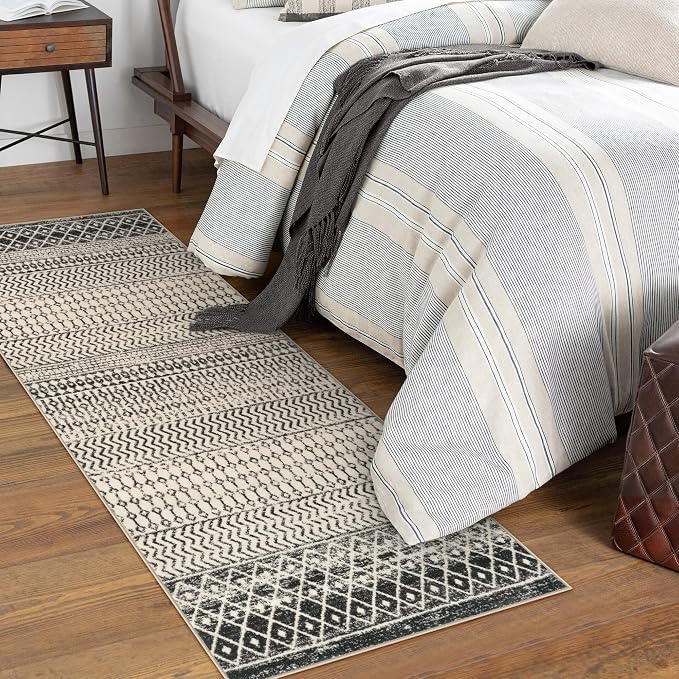Moroccan Rug Runners for Hallways, 2x5 Ultra Soft Non-Slip Washable Rugs for - Image 6
