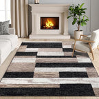 Superior Indoor Area Rug, Jute Backing, Plush Modern Rugs by SUPERIOR