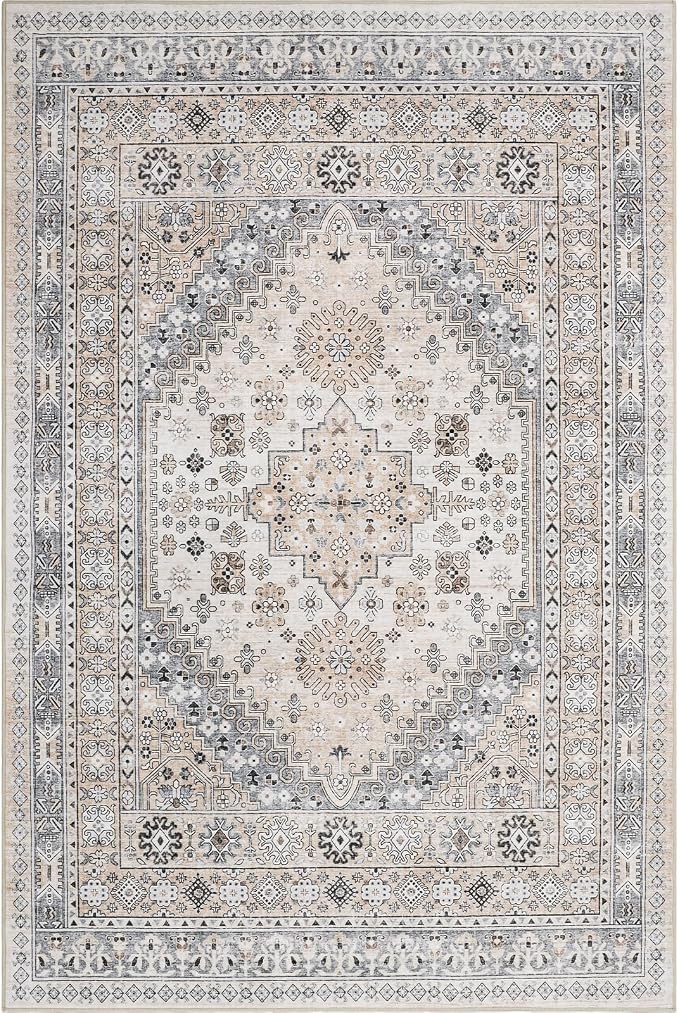 zesthome 12x15 Area Rugs, Large Washable Rug, Ultra-Thin Stain Resistant Rugs - Image 2