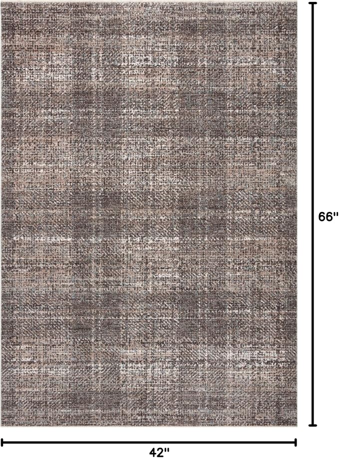 Loloi Angela Rose Ember Collection EMB-05 Graphite/Multi 3'-6" x 5'-6" Accent - Image 2