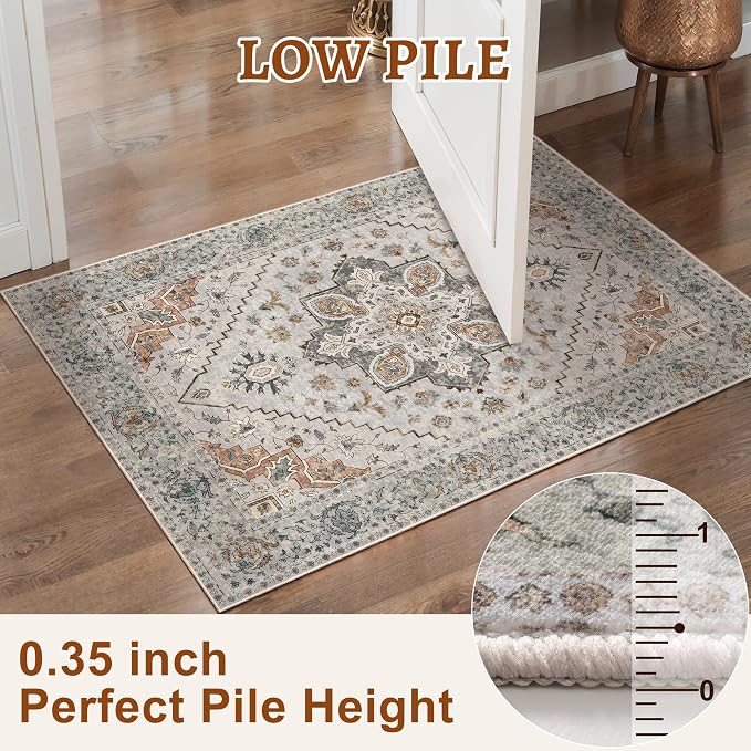 Tangsoo Hallway Runner Rugs 2.6x14 Washable Runner Rug - Image 4