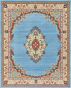 Unique Loom Reza Collection Traditional Persian Style Area Rug, 8 x 10 ft - Image 3