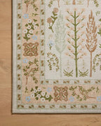 Loloi Rifle Paper Co. Canopy Collection CNP-01 Cream 2'-6" x 7'-6" Runner Rug - Image 4