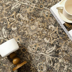 Brown Runner Rug 3x12 Vintage Area Carpet Hallway Long Indoor Kitchen Washable - Image 7