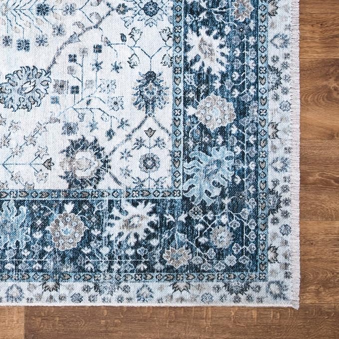 Bloom Rugs Caria Washable Non-Slip 12 ft Runner - Image 6