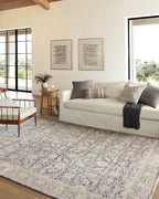 Loloi Amber Lewis Alie Collection ALE-05 Charcoal/Beige 5'-3'' x 7'-9'' by Loloi