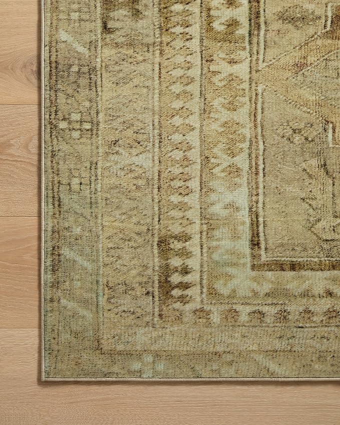 Loloi Magnolia Home by Joanna Gaines Sinclair Collection SIN-02 Khaki/Tobacco - Image 9